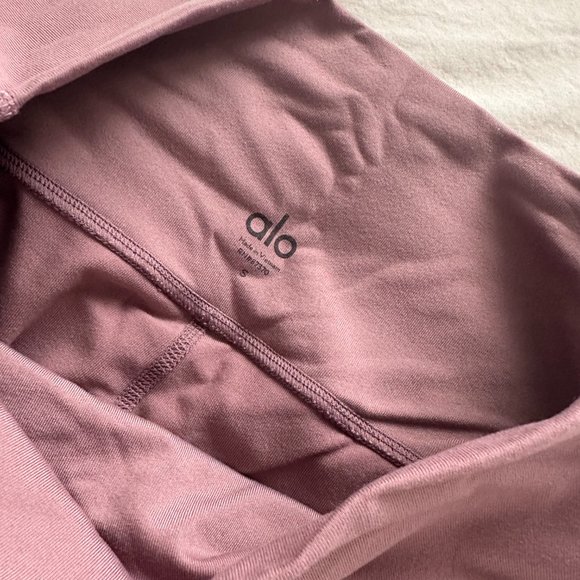 ALO YOGA - HIGH-WAIST AIRBRUSH LEGGING IN MARS CLAY - Picture 5 of 6